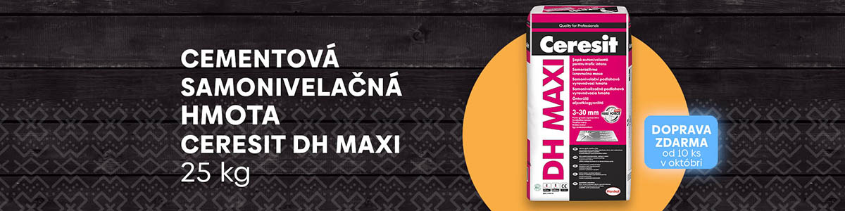 Cementová samonivelačná hmota Ceresit DH Maxi, 25 kg
